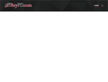 Tablet Screenshot of buypd.com